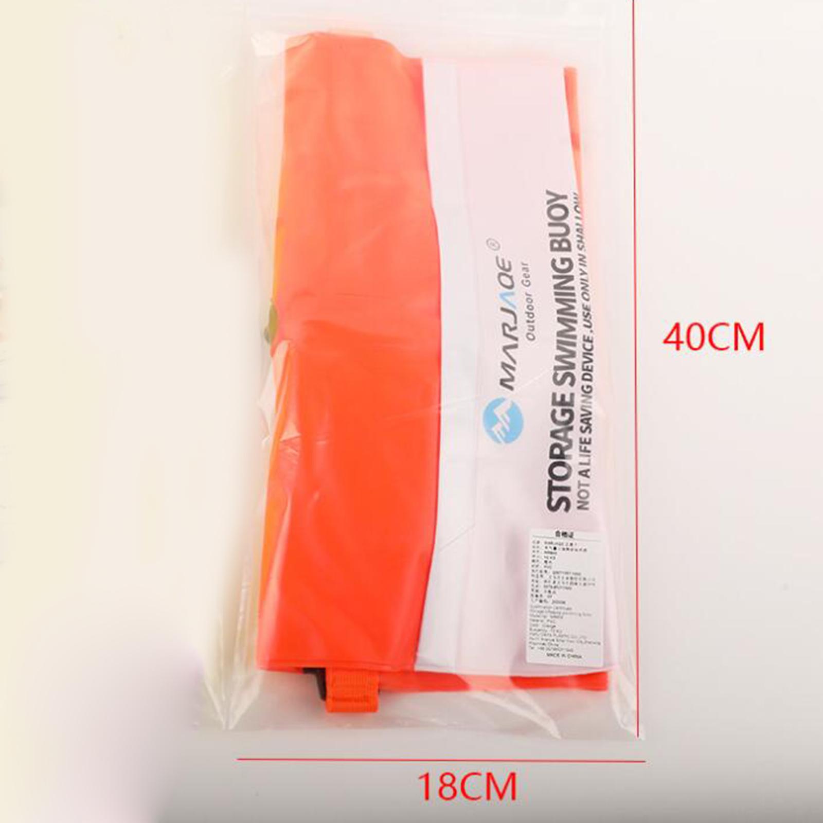 Swim Buoy Open Water - Pelampung Renang Tiup 20L PVC, Aksesoris