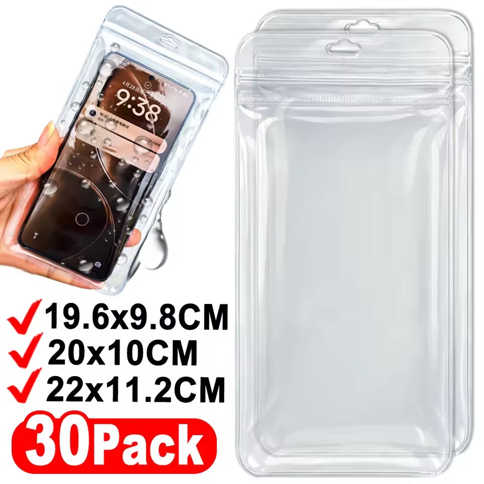 Aquatic Diving - 2-20 Buah Casing Ponsel Bening Anti
