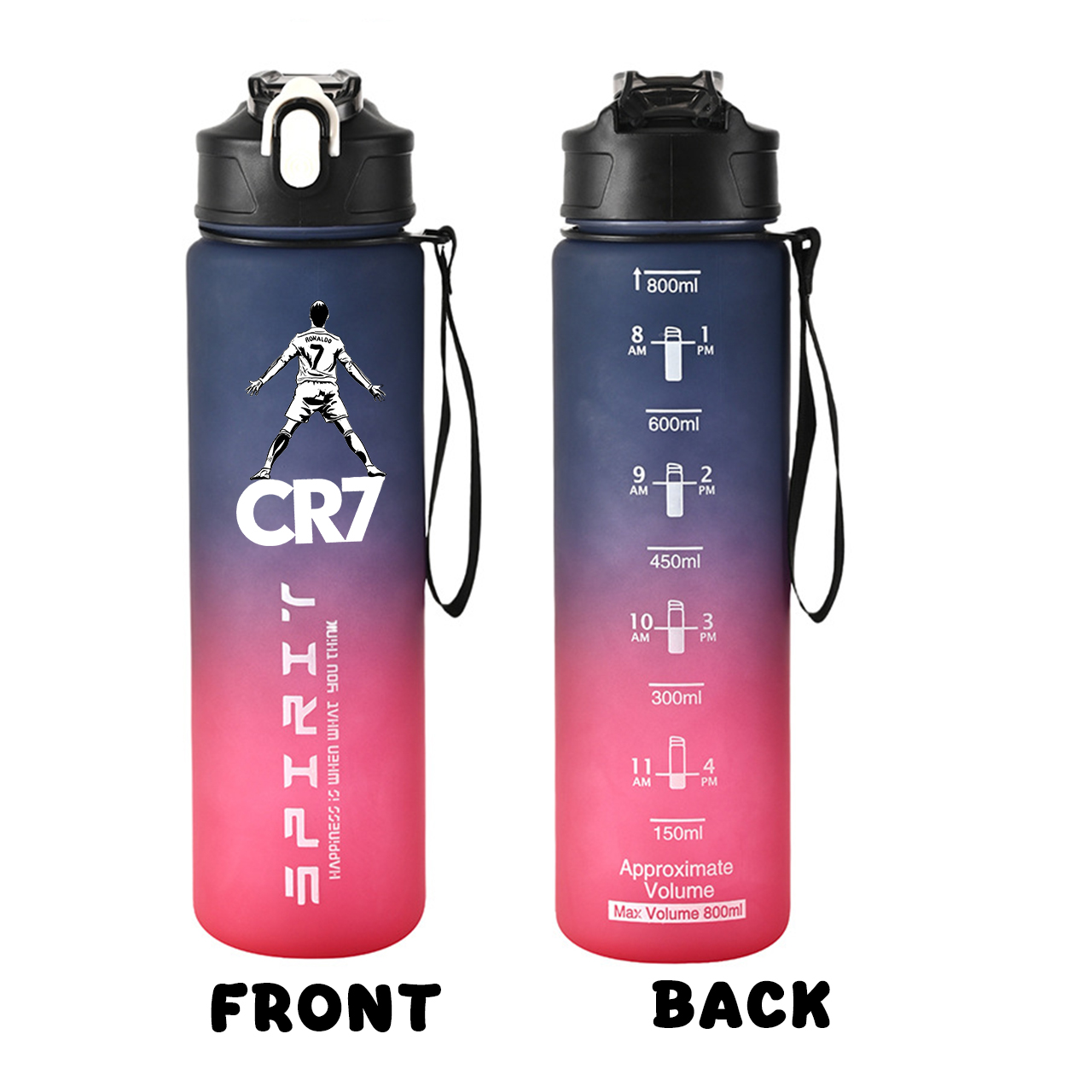 Botol Air Transparan Olahraga  - Aquatic Gym ulasan dan harga