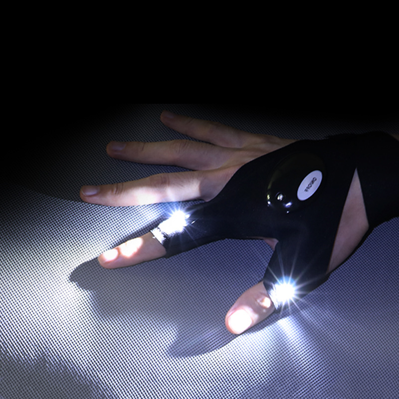 Sarung tangan LED senter tanpa - Spearfishing Glove ulasan dan harga