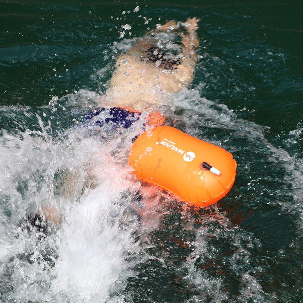 Tas Tahan Air Tiup Renang Air  - Swim Buoy Open Water ulasan dan harga