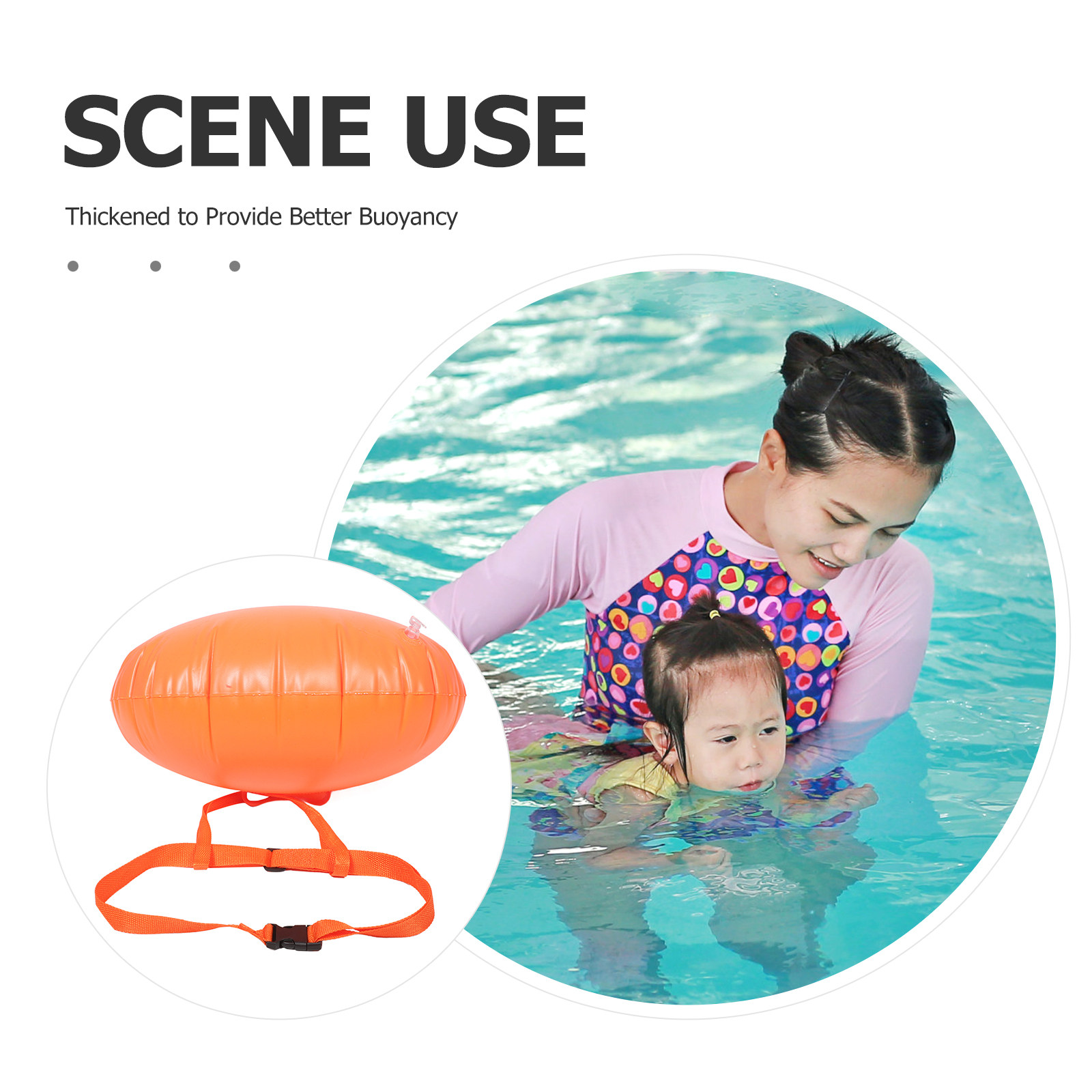 Pelampung Renang Tiup Desain K - Swim Buoy Open Water ulasan dan harga